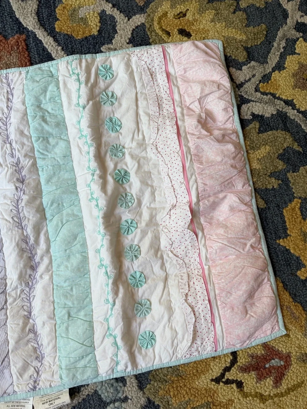 Pottery Barn Kids Bailey Ruffle Pillow Sham Kids Nursery + Bedroom